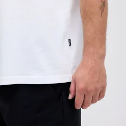 Stance Studio Organic Cotton Tee White New