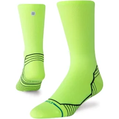 Stance Ultralight Performance Crew Socks Variegated Neongreen