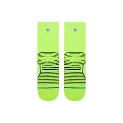 Stance Ultralight Performance Crew Socks Variegated Neongreen