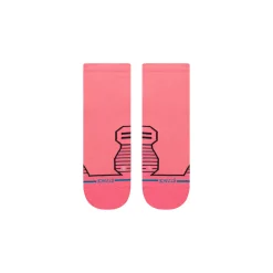 Stance Ultralight Performance Quarter Socks Variegated Pink Best