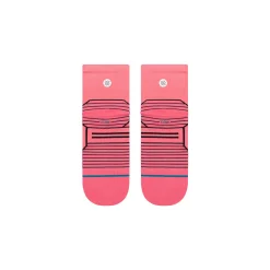 Stance Ultralight Performance Quarter Socks Variegated Pink Best