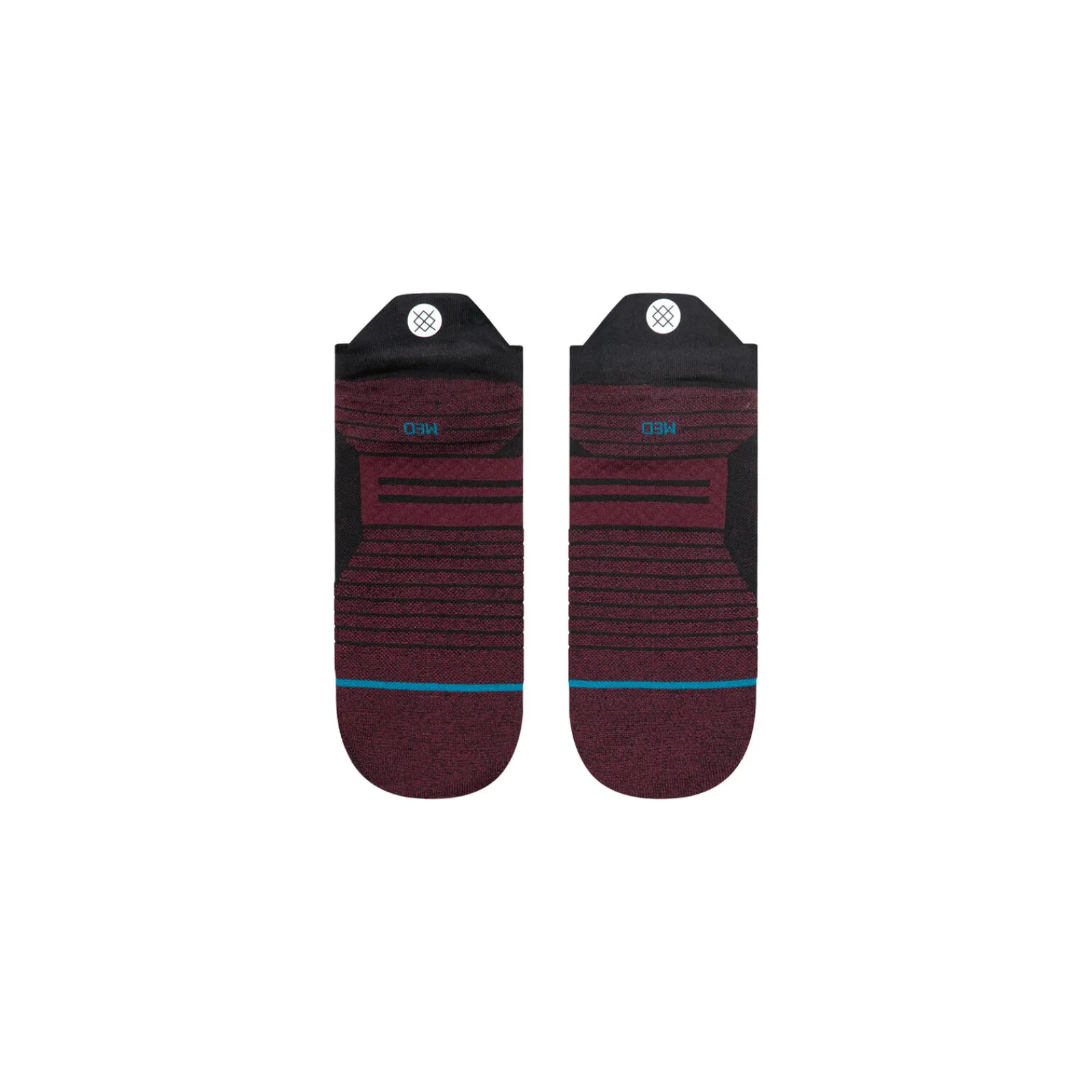 Stance Ultralight Performance Tab Socks 2000 Wine