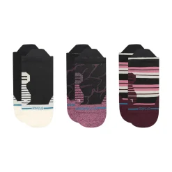 Stance Ultralight Performance Tab Socks 3 Pack Kindred Black Discount