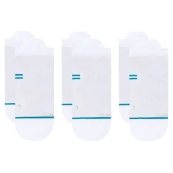 Stance Ultralight Performance Tab Socks 3 Pack Athletic Ultralight White Clearance